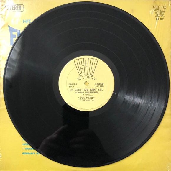 Strings Unlimited Hit Songs Funny Girl And Other Broadway Favorites Vinyl Lp - Picture 2 of 9